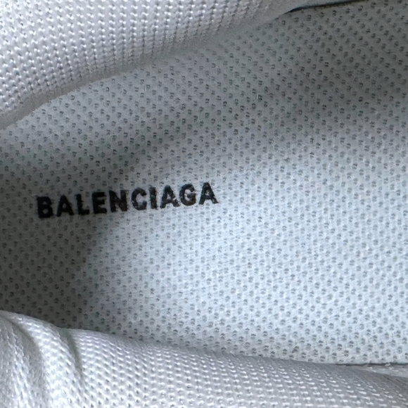Balenciaga Men White Triple S Clear Sole Lw Top Sneakers EU 44 Size 11 US - Picture 9 of 10